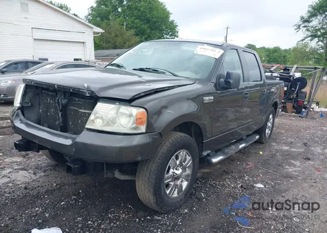 2007 Ford F-150 Xlt из США, поврежденный, VIN 1FTRW12W57KC02330